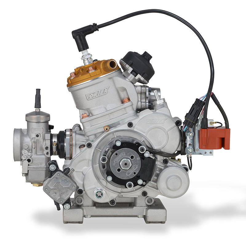 ROK 125cc GP Engine Left Side View